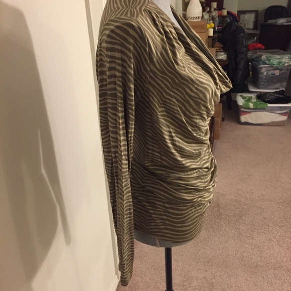 MICHAEL KORS - Safari Green Cowl Neck - (1X) ~ NWT - Picture 7 of 8